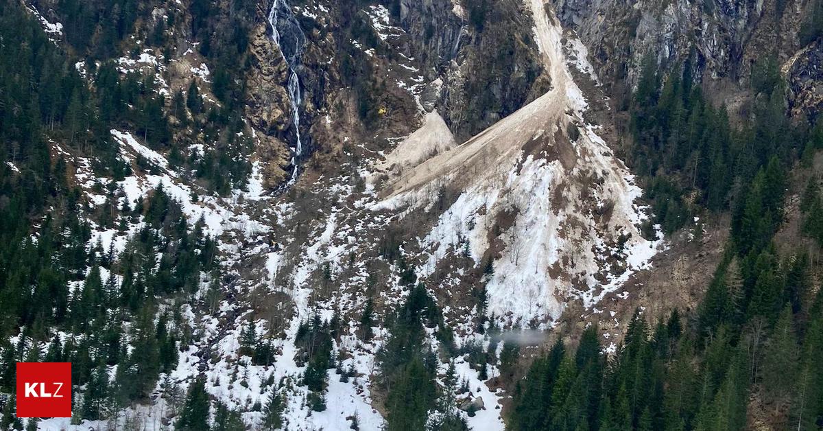 Am steirischen Bodensee: Entwarnung bei Großeinsatz nach Lawinenabgang ...